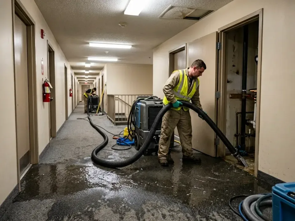 multi-unit-apartment-hallway-f-005 — frequently asked questions, Emergency Burst Pipe Water Extraction & Removal in Blanco,…